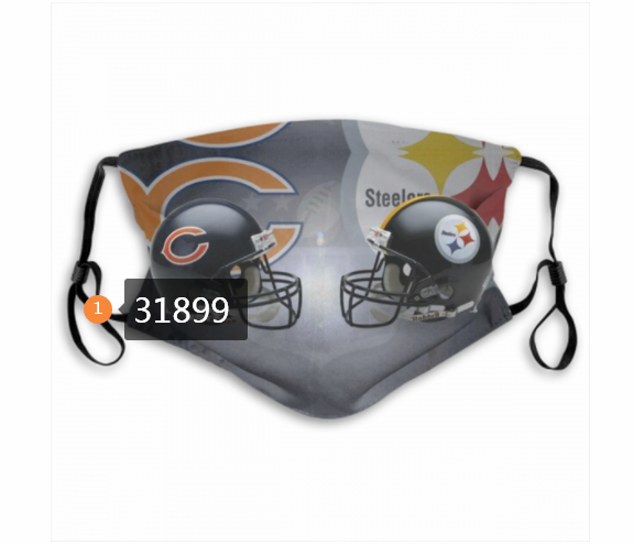 NFL Pittsburgh Steelers 532020 Dust mask with filter